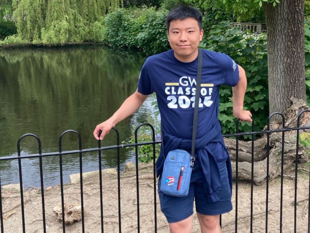 2025 graduate Ken Wang 